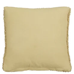 Geen Sierkussen wol licht bruin - l45xb45xh10cm