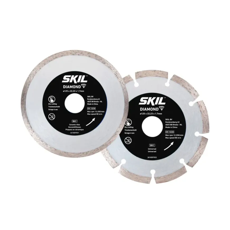 SKIL Diamantschijf 125mm in 2-delige set 2610S01159