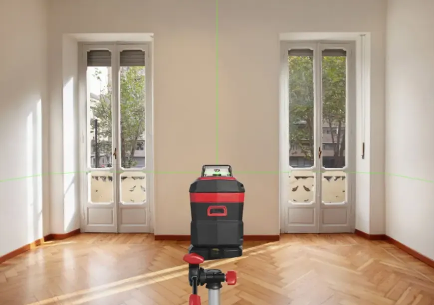 SKIL kruislijnlaser / rotatielaser 360° groen 30m 1961DA Li-ion – incl. USB oplaadkabel en statief