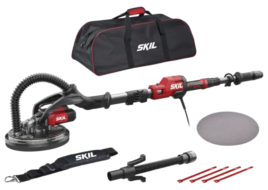 SKIL Langnekschuurmachine / Plafond- en wandschuurmachine 7521DA 750W 225mm (incl. tas en accessoires)