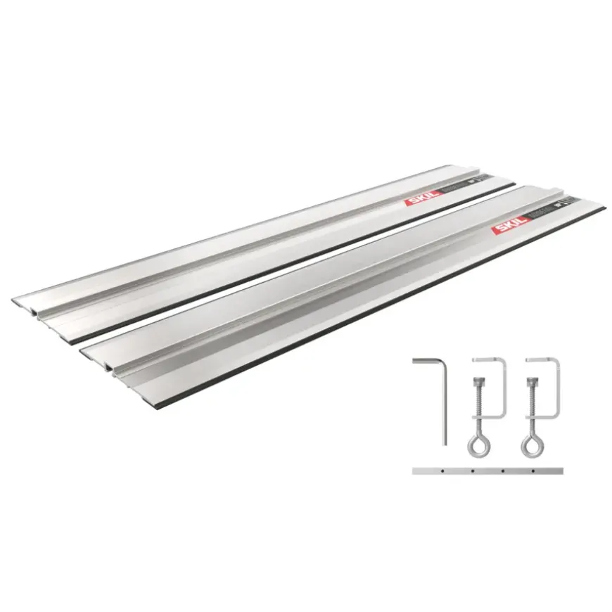 SKIL 2610S01668 Geleiderail voor cirkelzaag 1400mm (2x 70mm) incl. klemmen