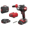 Skil 20V accuboormachine brushless (120Nm)3080HC Incl. 2 accu's 2Ah + lader en koffer
