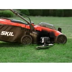 SKIL 20V grasmaaier 0130BA brushless 34cm + 2 accu's 2,0Ah + snellader