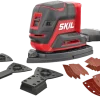 SKIL 20V multischuurmachine 3720CB compact brushless incl. 24 schuurbladen en 3 schuurhulpstukken (zonder accu)