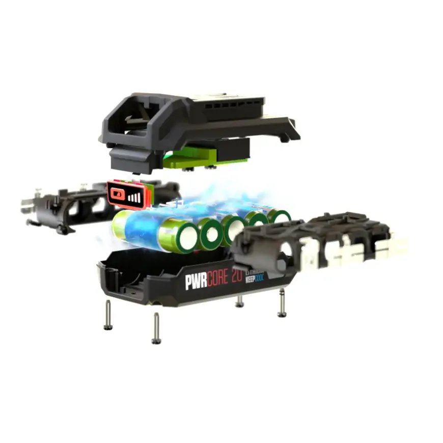 SKIL 20V startset 2,5Ah accu + snellader 3110AA