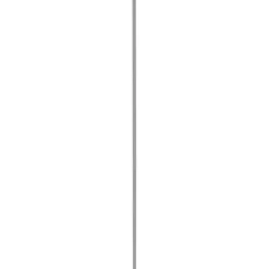 Geen Slijtstrip kunststof RVS look zelfklevend 2,5x40mm 260cm