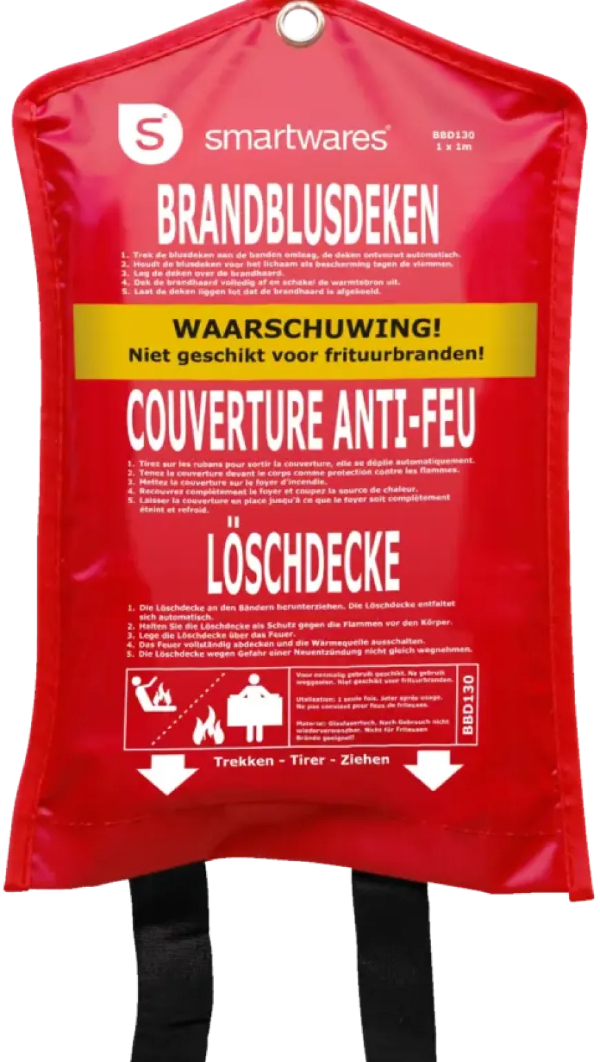 Smartwares blusdeken BBD130 100 cm X 100 cm