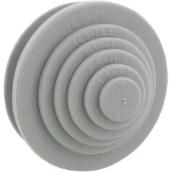 Snijnippel PG16 grijs tbv kabeldoos 20mm (10 stuks)