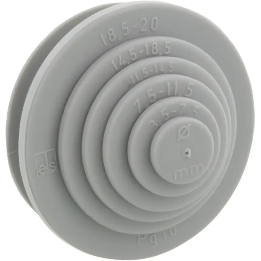 Snijnippel PG16 grijs tbv kabeldoos 20mm (10 stuks)