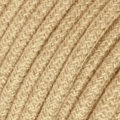 Snoer natuurlijk jute per cm