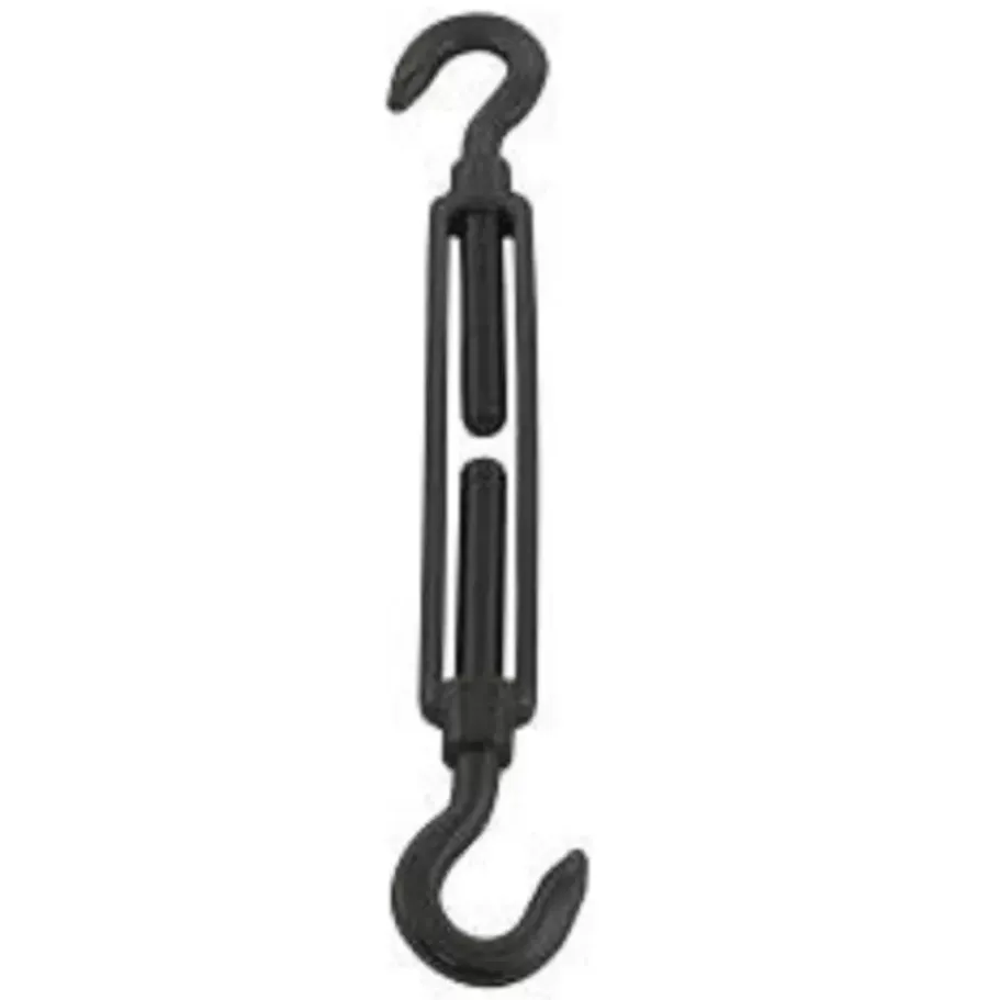 KPE Holland Spanner open behuizing m5 haak-haak RVS Zwart