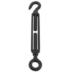 KPE Holland Spanner open behuizing m5 oog-haak RVS Zwart