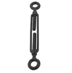 KPE Holland Spanner open behuizing m8 oog-oog RVS Zwart
