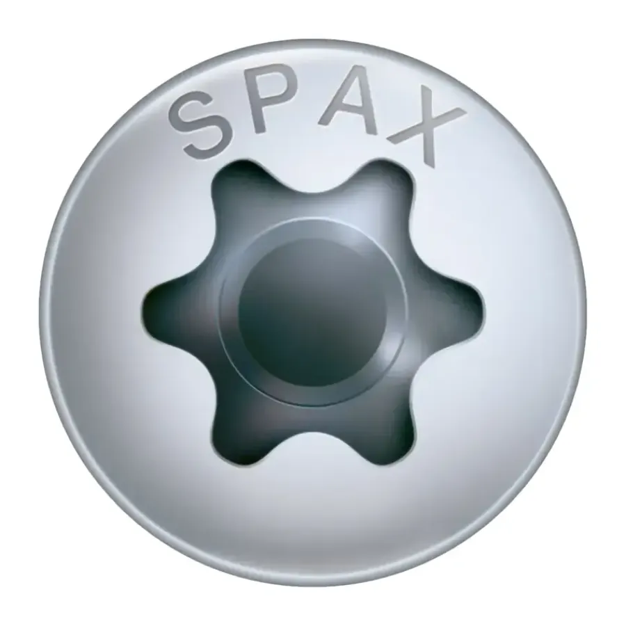 SPAX schroef bolkop wirox 4x25 mm 75 stuks