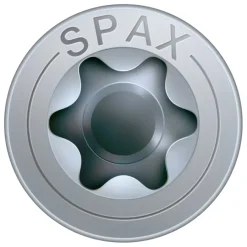SPAX schroef T-Star Plus geel 4,5x80 mm 150 stuks