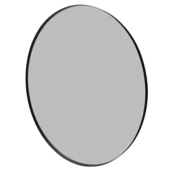 Geen Spiegel Beau rond zwart 120 cm