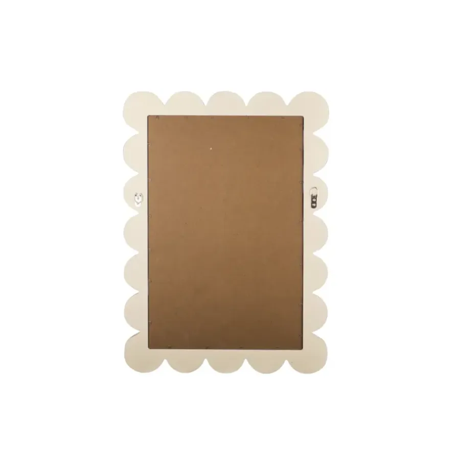 Geen Spiegel beige met randjes