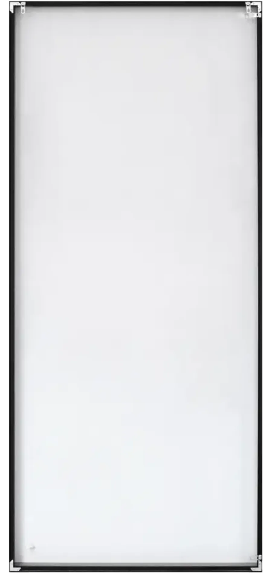 Geen Spiegel Berlin alu zwart 180x80 cm