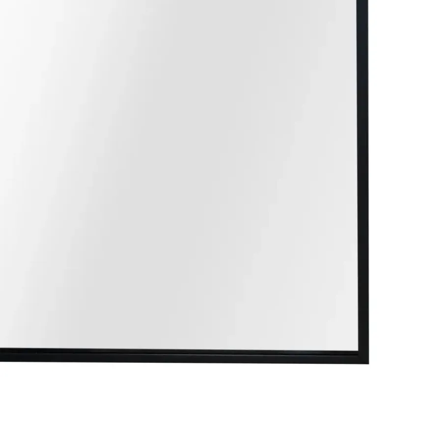 Geen Spiegel Berlin alu zwart 180x80 cm