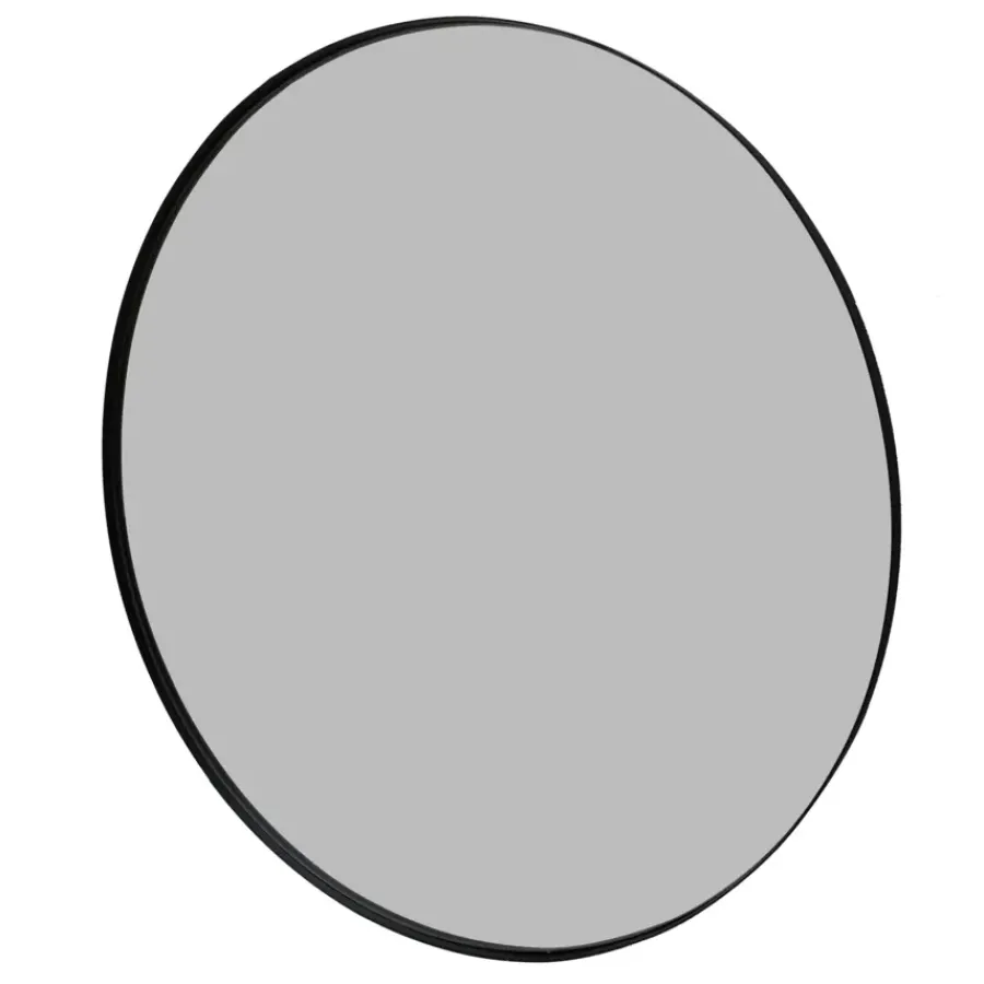 Geen Spiegel Chloé rond zwart 100 cm