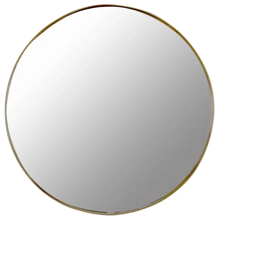 KARWEI Spiegel Coco rond goud 70cm
