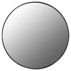KARWEI Spiegel Coco rond zwart 70 cm