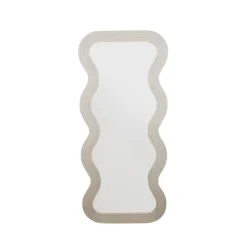 KARWEI Spiegel houten frame beige 60x135x2,2cm