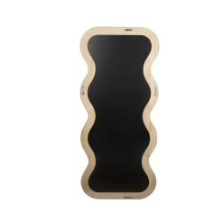 KARWEI Spiegel houten frame beige 60x135x2,2cm