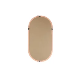 KARWEI Spiegel met houten frame perzik 26,5x50x2,5cm