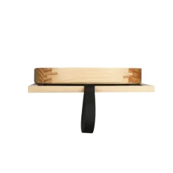 KARWEI Spiegel met houten frame 40x160x4,8cm