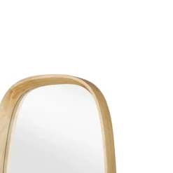 KARWEI Spiegel met houten frame 40x160x4,8cm