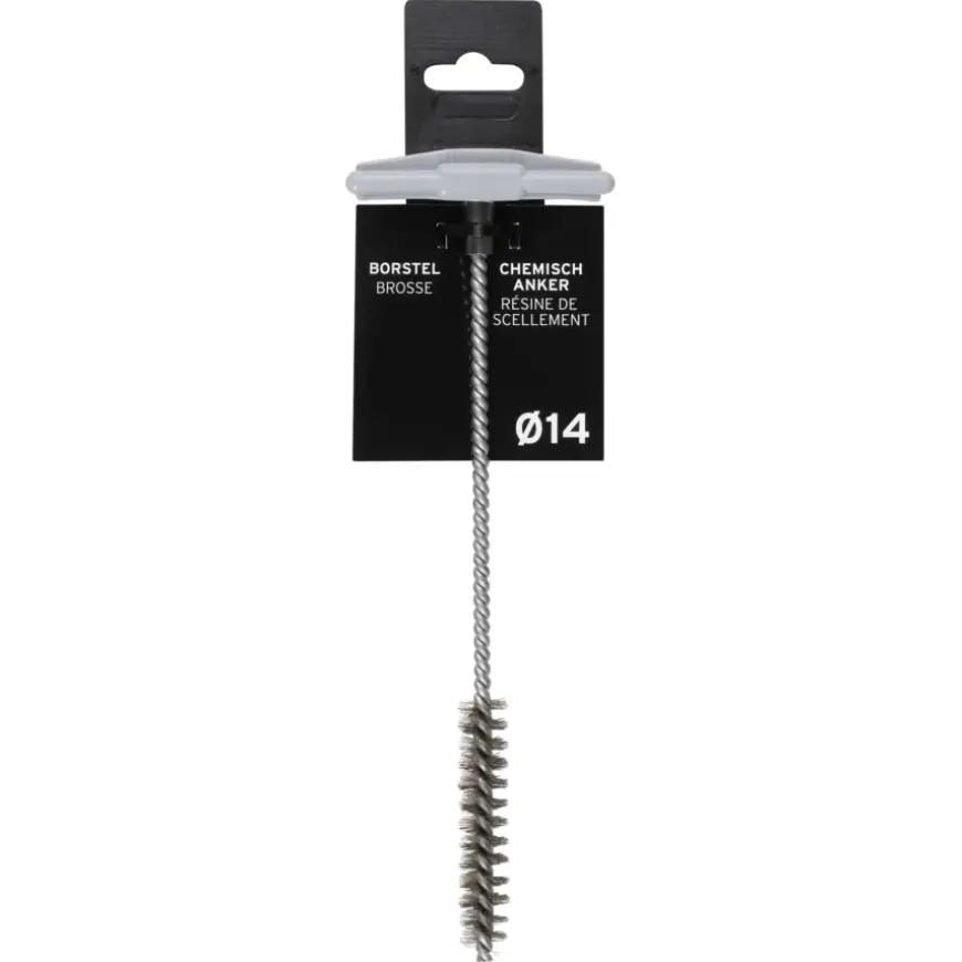 Staalborstel voor Chemisch anker 14mm