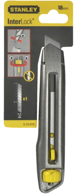 Stanley afbreekmes Interlock 18 mm