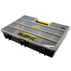 Stanley assortimentsdoos 25-vaks 32,5x46x8 cm met flexibele indeling