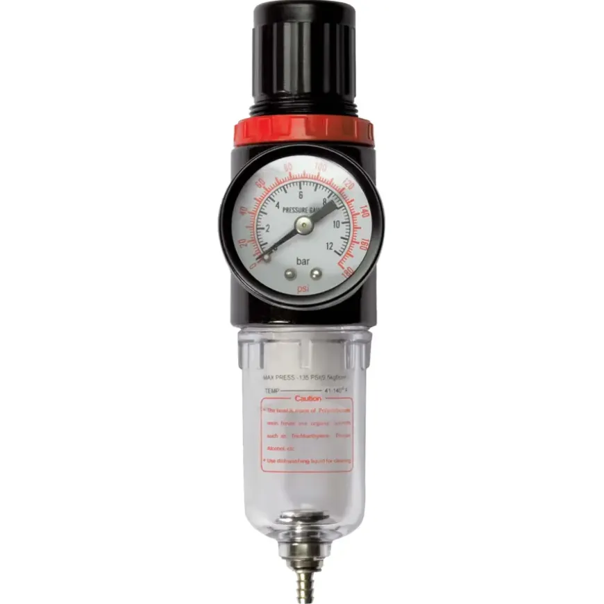 STANLEY drukregelaar voor compressoren met waterafscheider