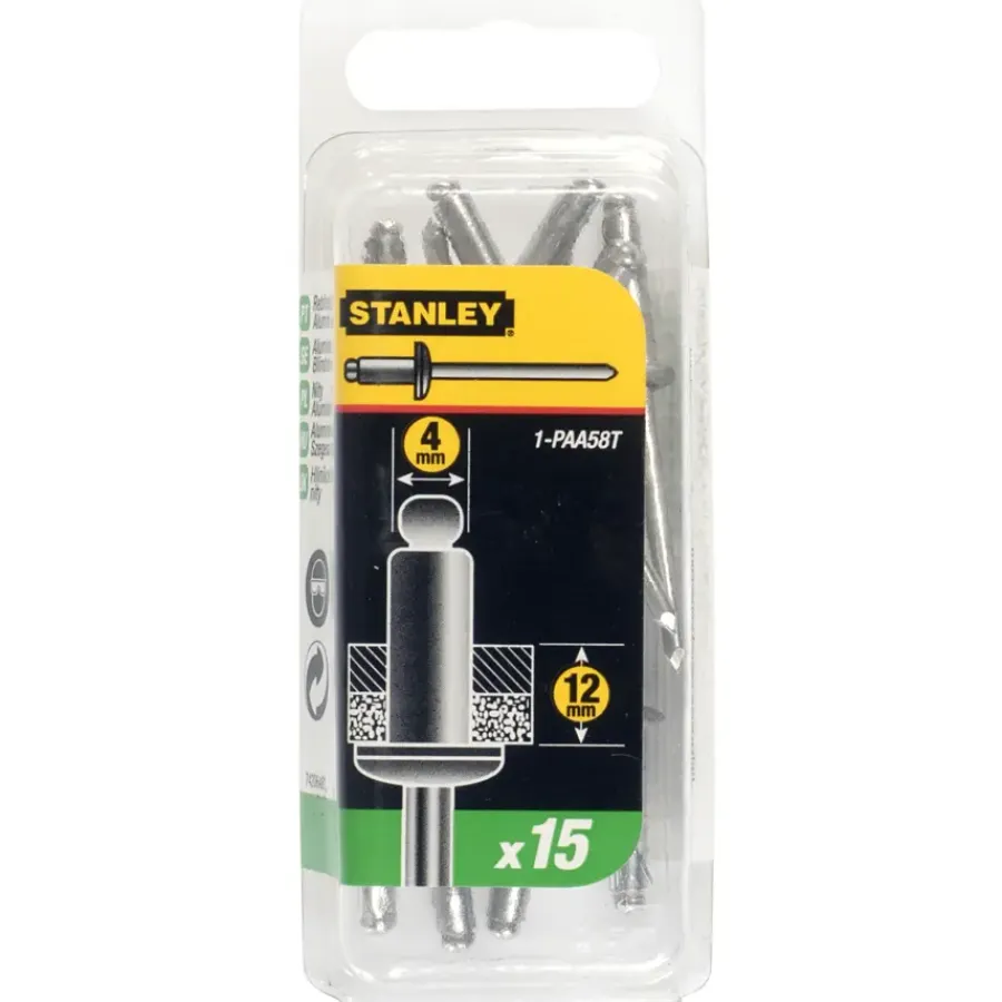 STANLEY popnagel 4x12mm
