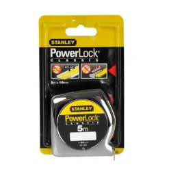 Stanley PowerLock Classic rolmaat 5 m