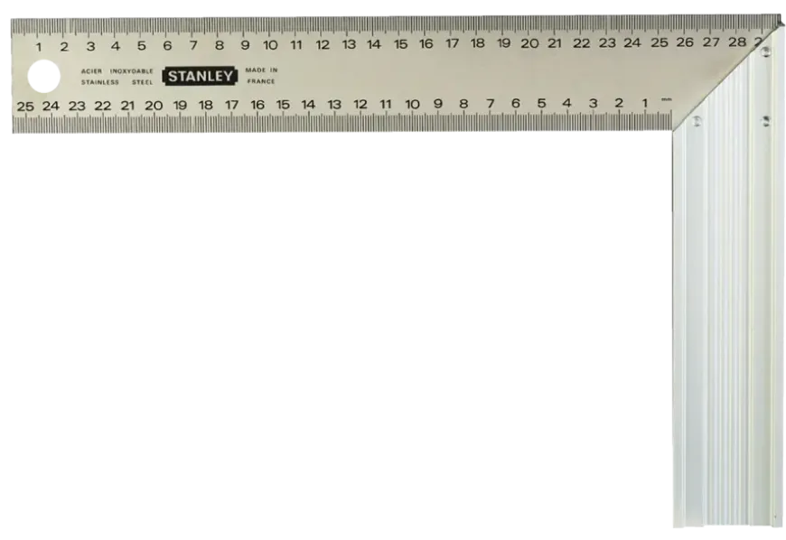 Stanley winkelhaak met maatverdeling 300 mm