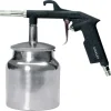 Stanley Zandstraalpistool met beker en snelkoppeling voor compressor