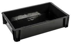 Iris Stapelbare krat Heavy Duty 18L zwart
