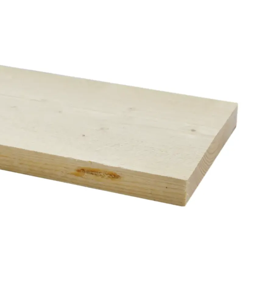 Steigerhout ca. 29 x 195 mm lengte 250 cm blank