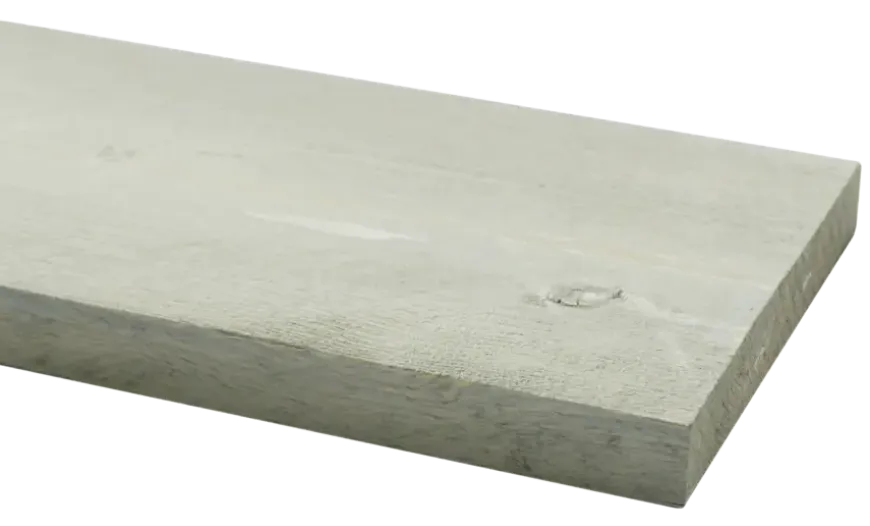 Steigerhout ca. 29x195 mm, lengte 250 cm grijs