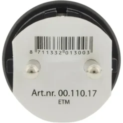Stekker Rubber Geaard Spatwaterdicht Zwart