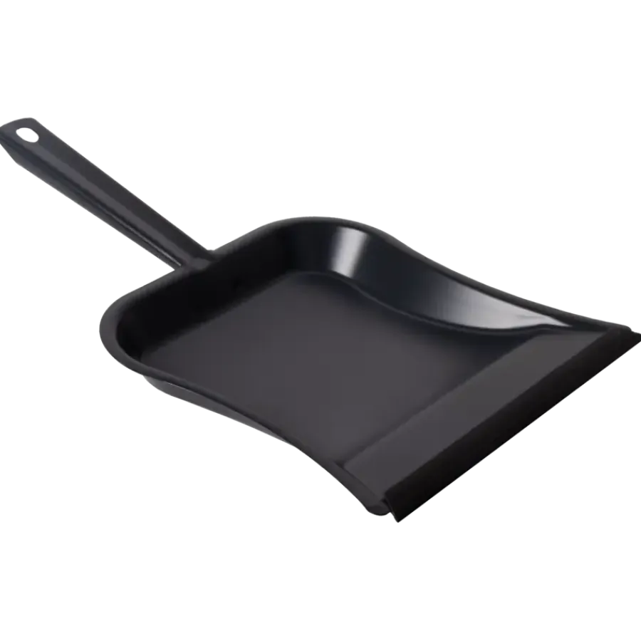 Geen Stofblik metaal met steel 30 x 25 cm