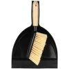 Talen Tools Stoffer en blik set bamboe zwart