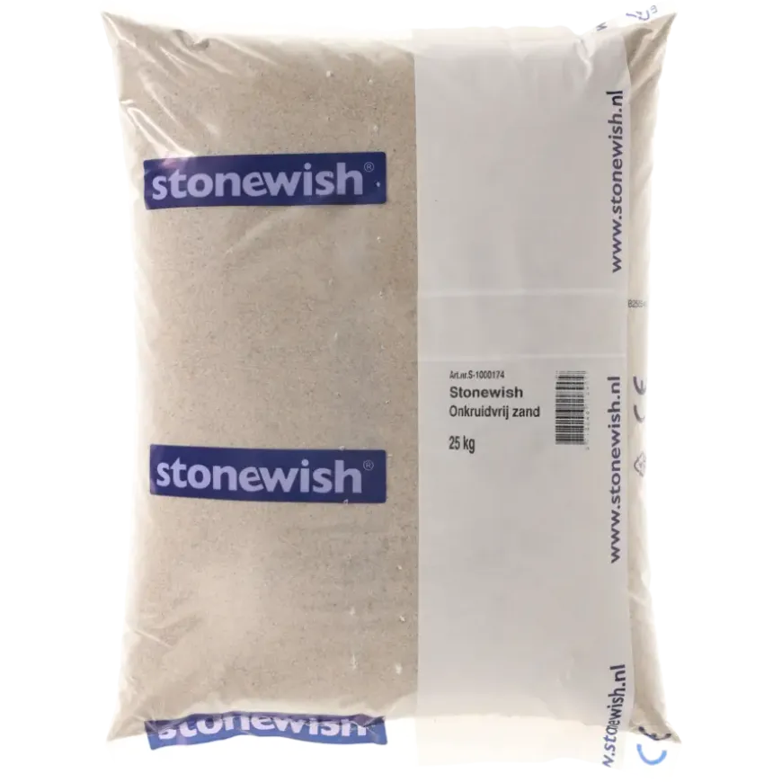 Stonewish onkruidvrij zand 25 kg
