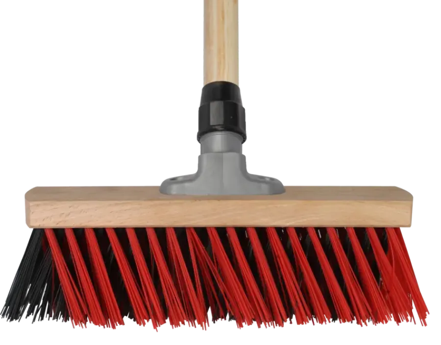 Talen Tools Straatbezem 30 cm met steel 140 cm