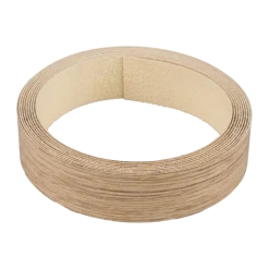 Strijkband gebleekt eiken 23 mm 2,5 m