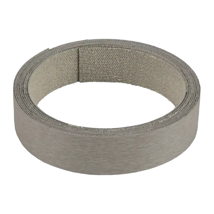 Strijkband inox metallic 23 mm 2,5 m