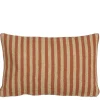 Geen Stripes kussen l.bruin - l55xb35xh10cm